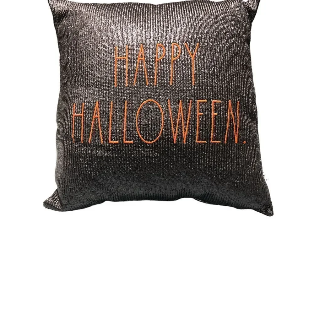 NWT HALLOWEEN GHOST BOO LUMBAR THROW PILLOW AND HAPPY HALLOWEEN‎